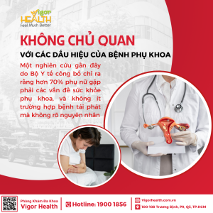 dấu hiệu bệnh phụ khoa